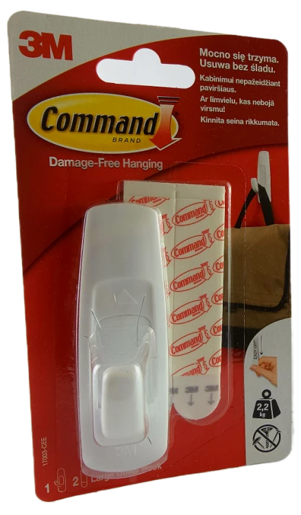 command duży hak